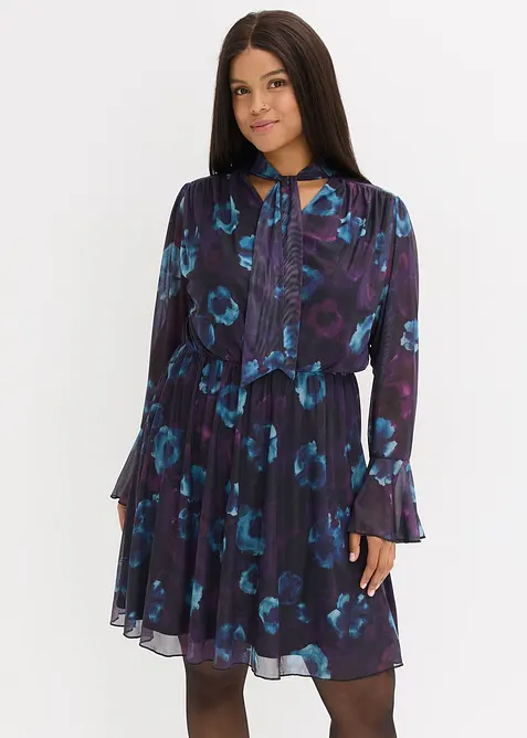 Kleid aus softem Mesh, bonprix