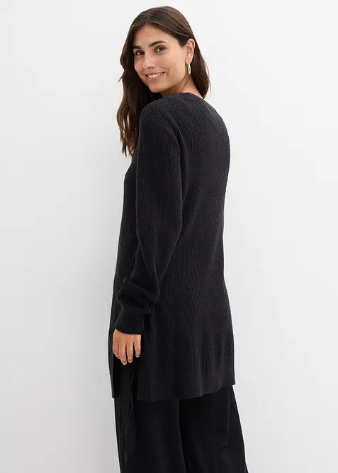 Umstands- und Stillpullover aus Baumwolle mit Wollanteil, bonprix