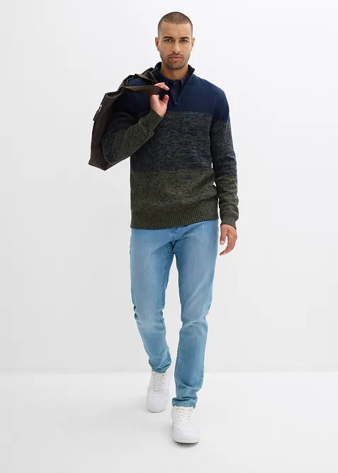 Pull camionneur doux en grosse maille, bonprix