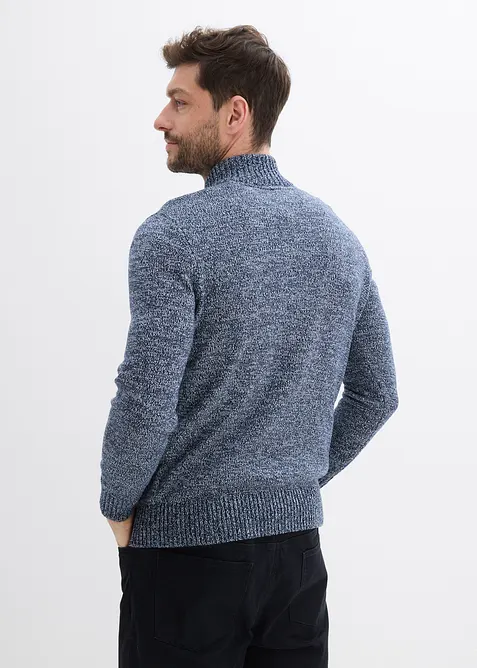 Troyer-Pullover mit reiner Baumwolle, bonprix