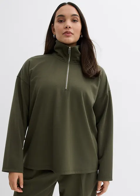 Troyer aus Viskose-Mix, bonprix