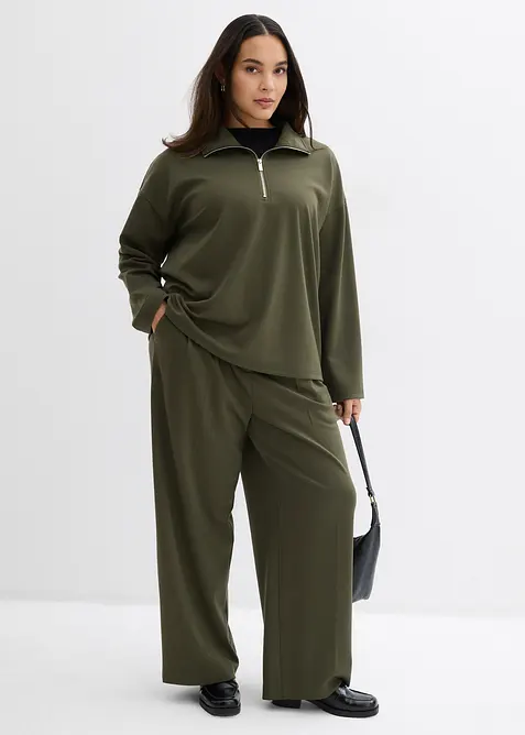 Troyer aus Viskose-Mix, bonprix