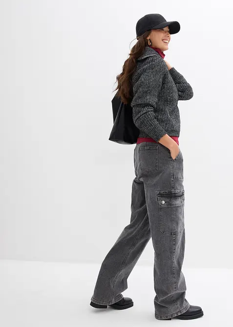 Troyer aus weichem Woll-Mix, bonprix