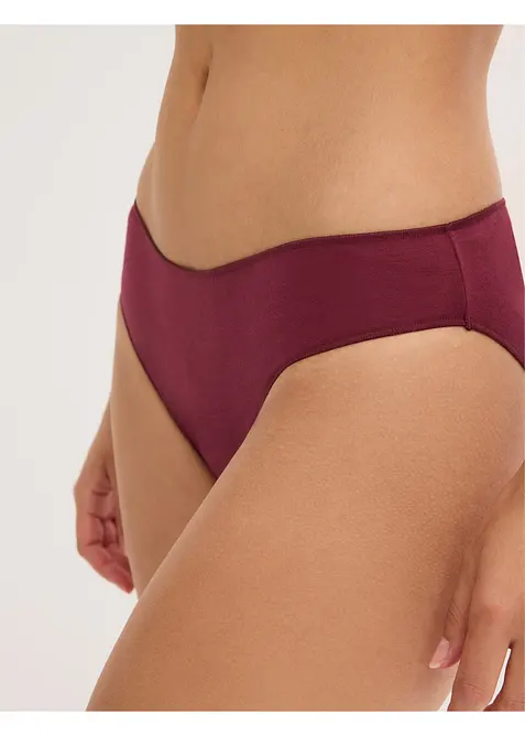 Slip mit Bio-Baumwolle (4er Pack), bonprix