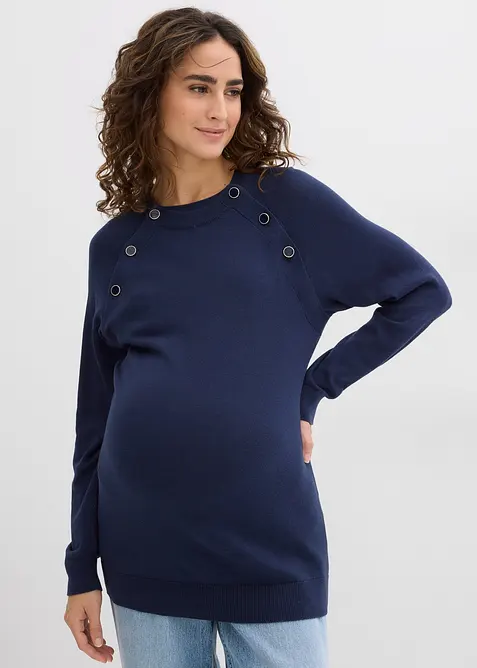 Pull de grossesse et d’allaitement 100% coton, bonprix