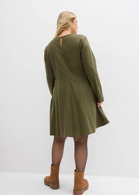 Robe en flanelle 100% coton, bonprix