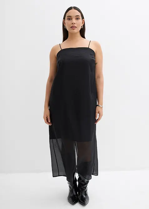 Robe à fines bretelles, bonprix