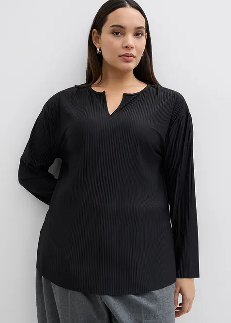 Plissiertes Shirt, bonprix