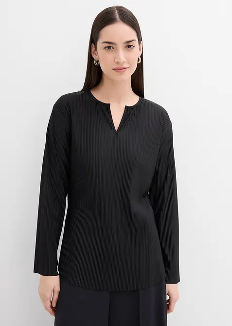 T-shirt plissé, bonprix