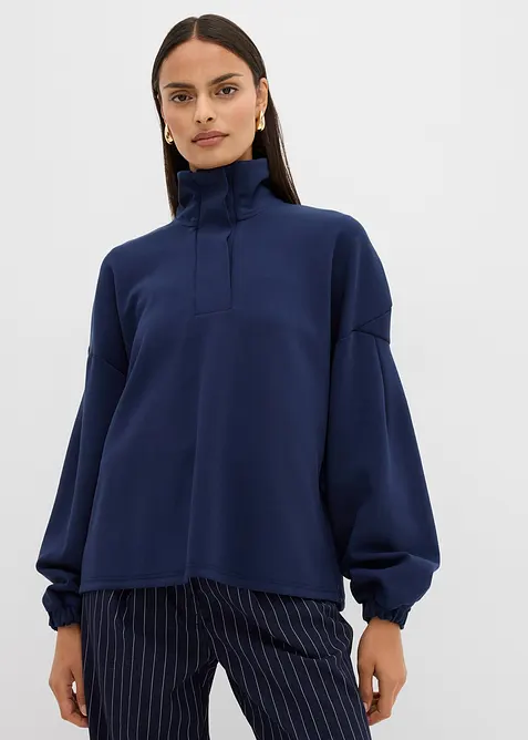 Sweat-shirt oversize en n&eacute;opr&egrave;ne, bonprix