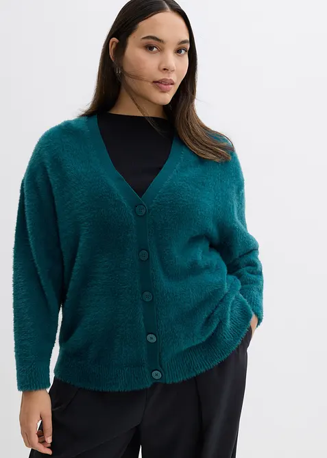 Strickjacke aus Viskose-Mix, bonprix