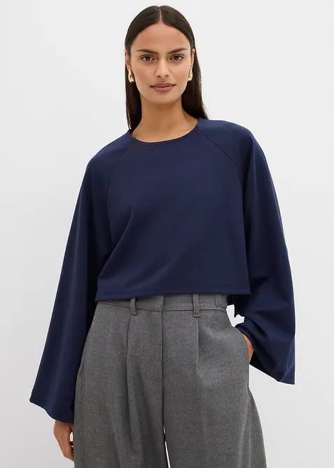 Cape-Langarmshirt, bonprix