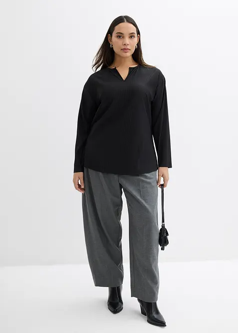 Plissiertes Shirt, bonprix