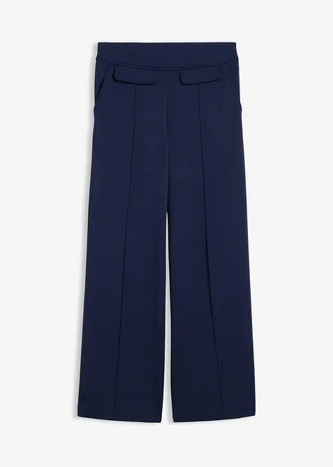 Pantalon bootcut légèrement brillant, bonprix