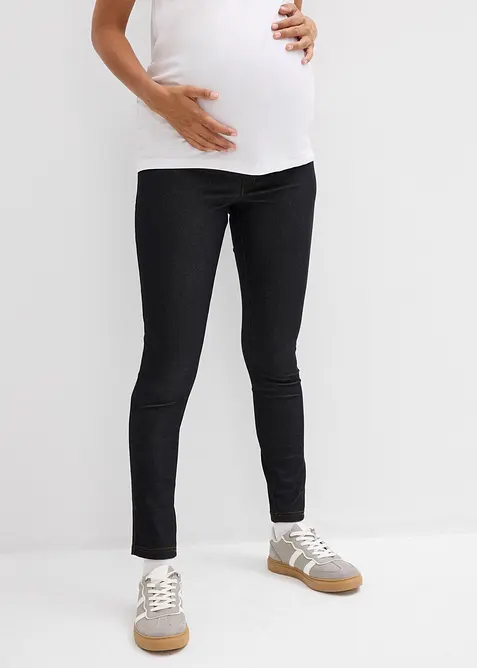 Elastische Umstands-Leggings in Jeansoptik, bonprix