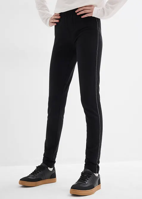Legging thermique avec galon à rivets, bonprix