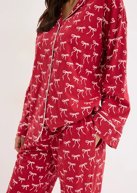 Pyjama aus reiner Baumwolle, bonprix