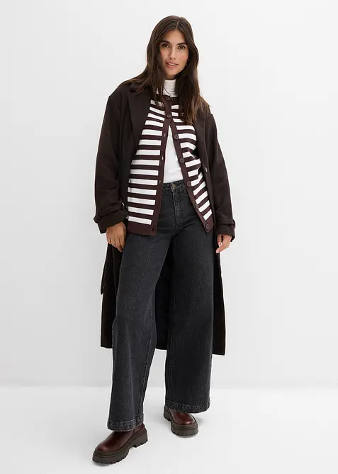 Feinstrickjacke, Rundhals, bonprix