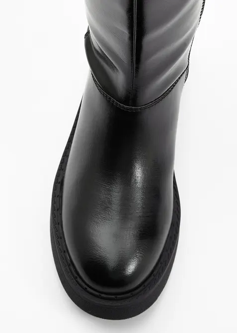 Bottes à tige large, bonprix