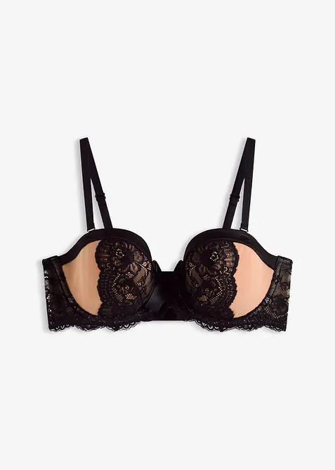 Soutien-gorge balconnet en dentelle délicate, bonprix