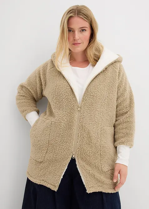 Veste en sherpa, bonprix