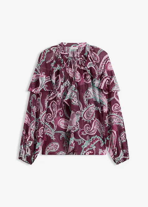 Blouse à volants, bonprix