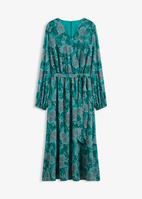 Robe en mousseline à imprimé paisley, bonprix