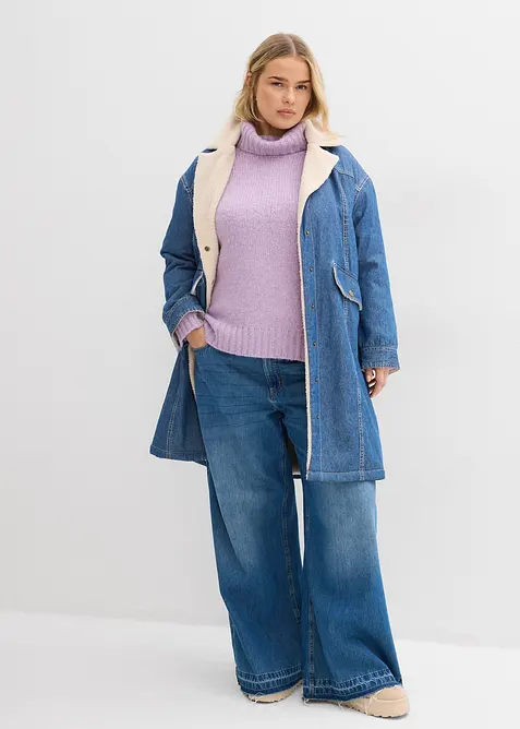 Oversize Grobstrickpullover, bonprix