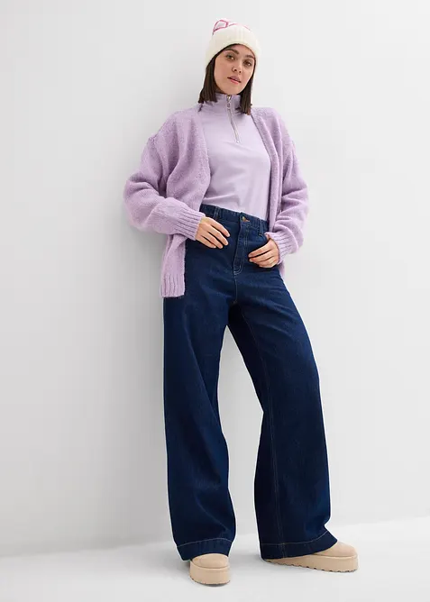 Oversize Grobstrickjacke, bonprix