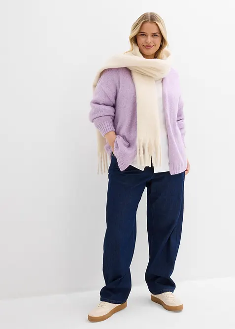 Oversize Grobstrickjacke, bonprix