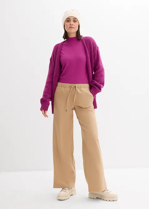 Oversize Grobstrickjacke, bonprix