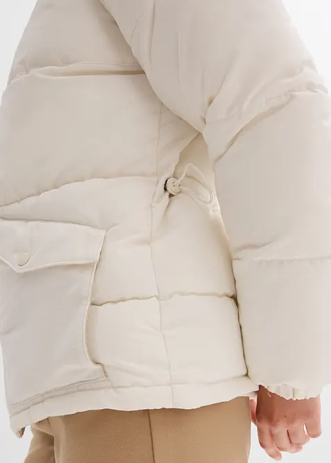 Doudoune avec col à doublure peluche, bonprix