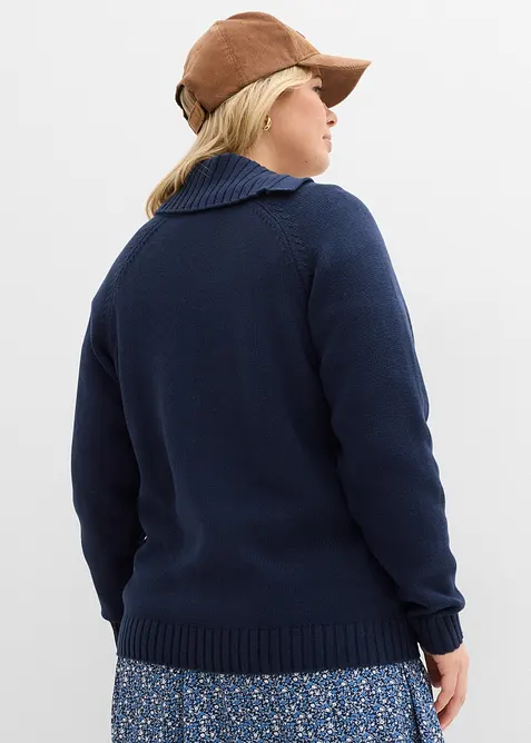 Asymmetrischer Pullover, bonprix