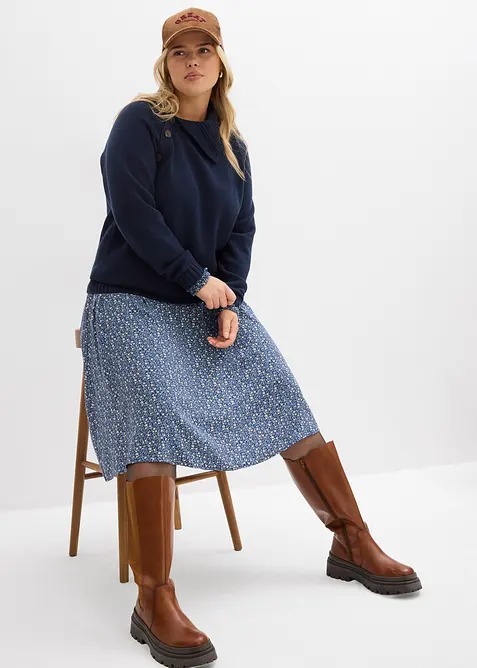 Asymmetrischer Pullover, bonprix