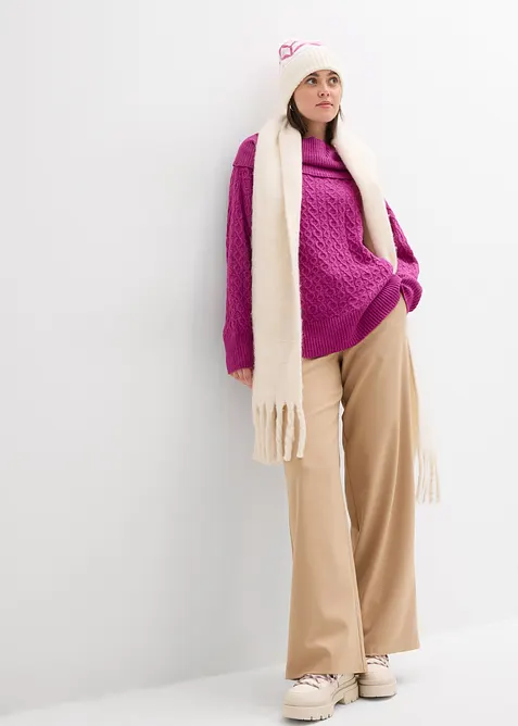 Pullover mit Zopfmuster, bonprix