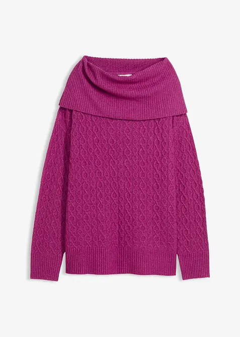 Pullover mit Zopfmuster, bonprix