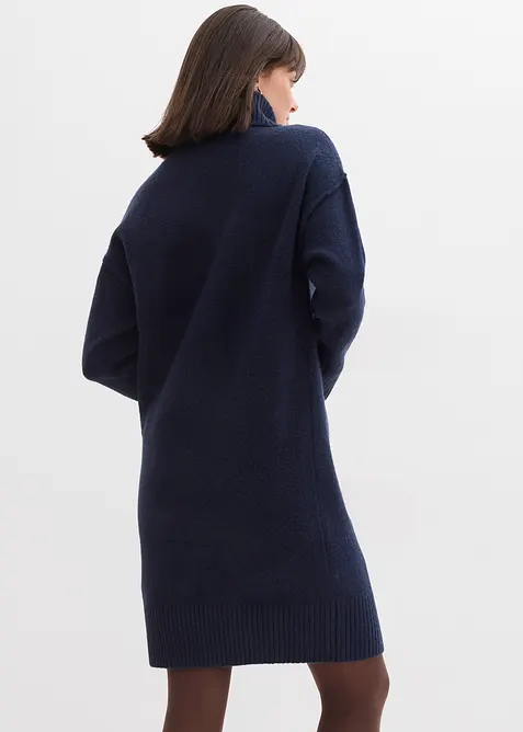 Strickkleid mit Ziernaht, bonprix