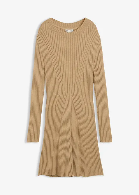 Robe courte en maille douce, bonprix