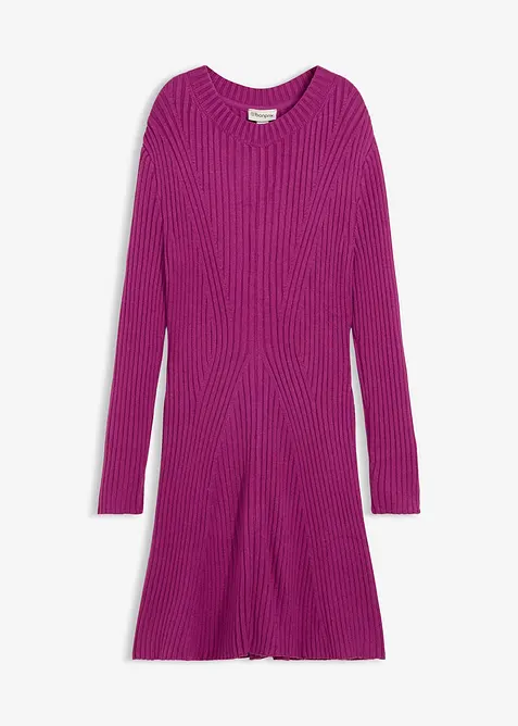 Mini-Strickkleid aus softem Viskose-Mix, bonprix