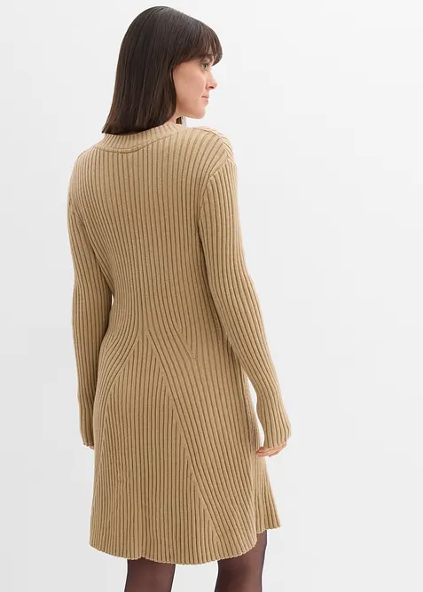 Robe courte en maille douce, bonprix