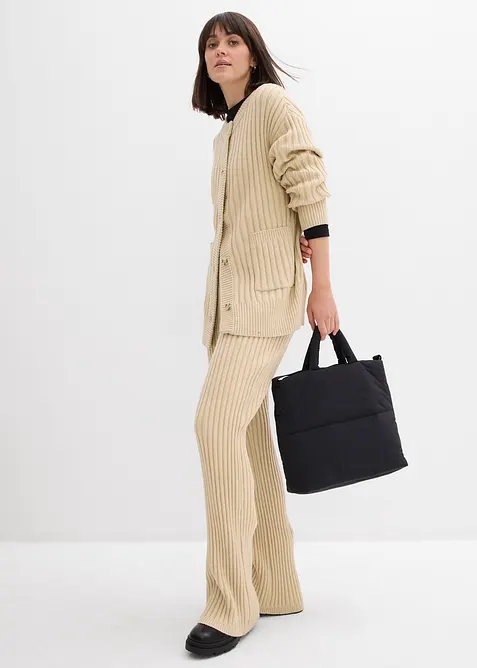 Strickhose aus softem Viskose-Mix, bonprix