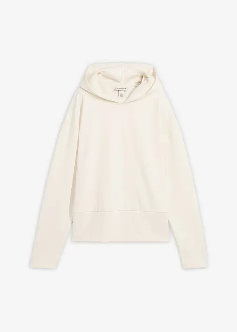 Sweat à capuche en jersey milano confortable, bonprix