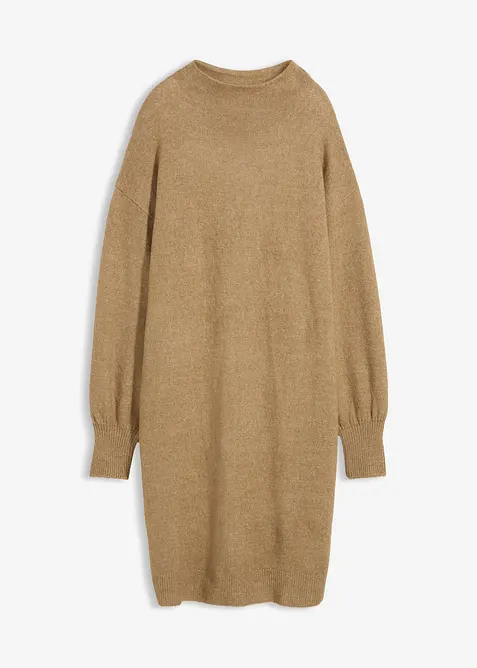 Meliertes Strickkleid, bonprix