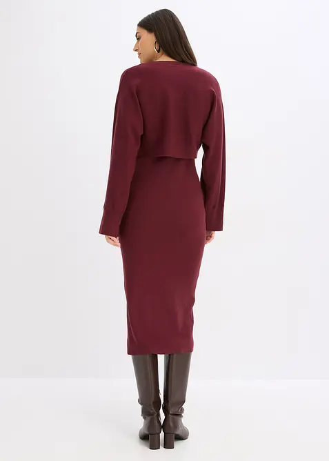 Gestricktes Kleiderset (2-tlg. Set), bonprix