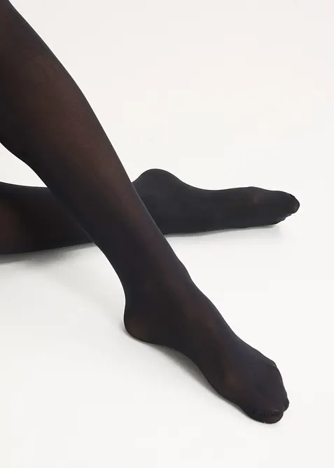 Lot de 2 collants 50den, bonprix