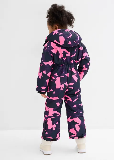 Combinaison de ski déperlante à capuche amovible, bonprix