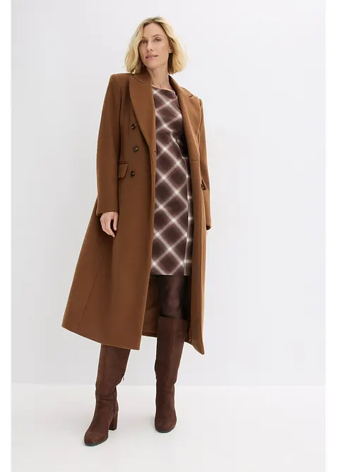 Robe &agrave; carreaux, bonprix