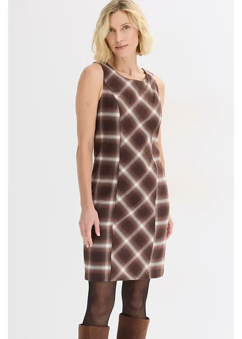 Robe &agrave; carreaux, bonprix