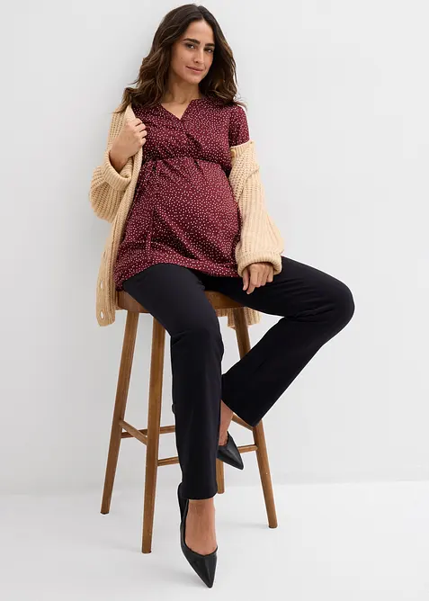 Robe de grossesse et d’allaitement en viscose fluide, bonprix