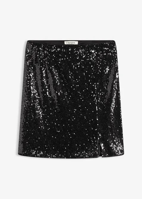 Mini-jupe à sequins, bonprix